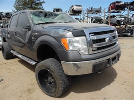 2013 Ford F-150 XLT Gray Crew Cab 5.0L AT 4WD #F22878